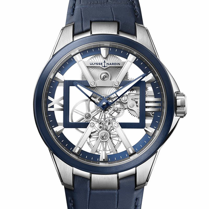ULYSSE NARDIN Skeleton X 42mm ユリス・ナルダン スケルトンX 42mm  
