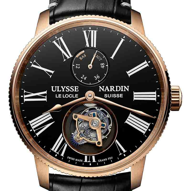 ULYSSE NARDIN Marine Torpilleur Tourbillon Grand Feu ユリス