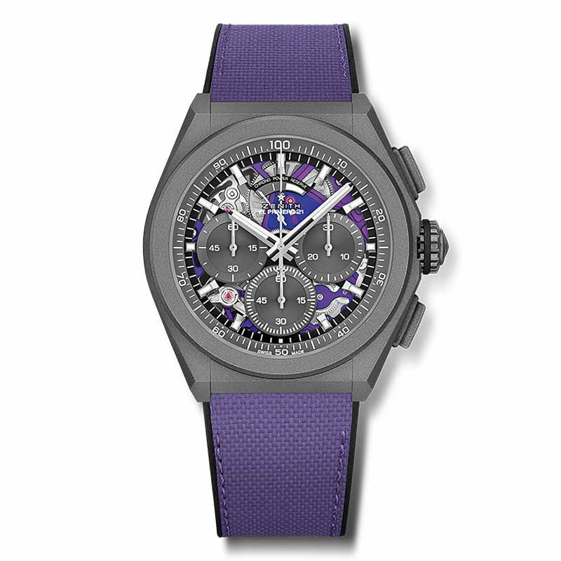 ZENITH Defy El Primero 21 Ultraviolet ゼニス デファイ エル・プリメロ 21 ウルトラヴァイオレット 97.9001.9004/80.R922