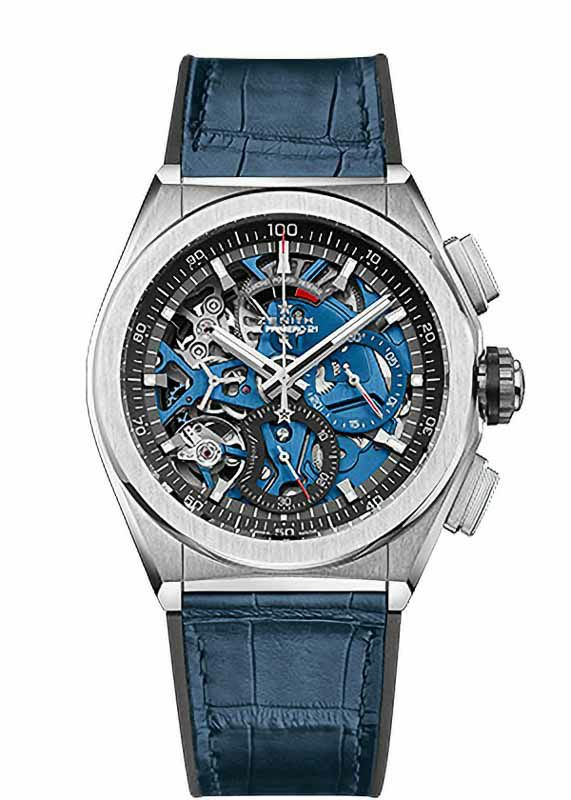 ZENITH Defy El Primero 21 ゼニス デファイ エル・プリメロ 21 ブルー 95.9002.9004/78.R584