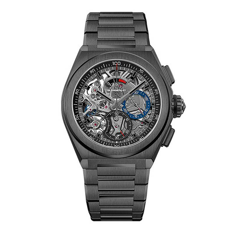 ZENITH Defy El Primero 21 Black Ceramic ゼニス デファイ エル・プリメロ 21 ブラック セラミック 49.9000.9004/78.M9000