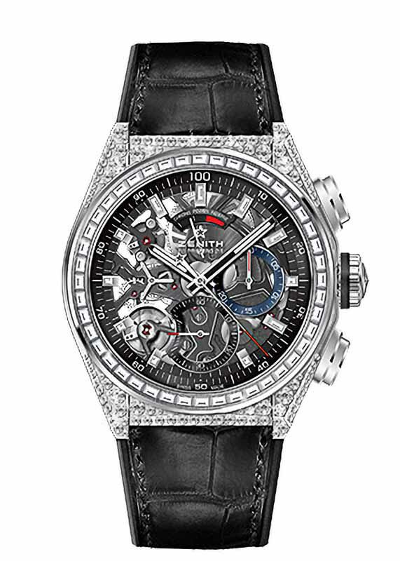 ZENITH Defy El Primero 21 Full Diamond 44MM ゼニス デファイ エル 