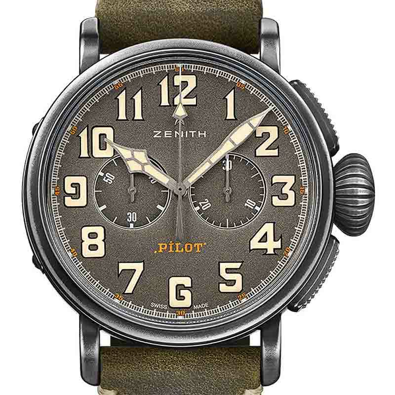 ZENITH Pilot Type 20 Chronograph Ton-Up ゼニス パイロット タイプ 20 クロノグラフ トンアップ  11.2430.4069/21.C773｜正規取り扱いブランド｜時計・腕時計の通販サイトBEST ISHIDA（正規・中古販売店）