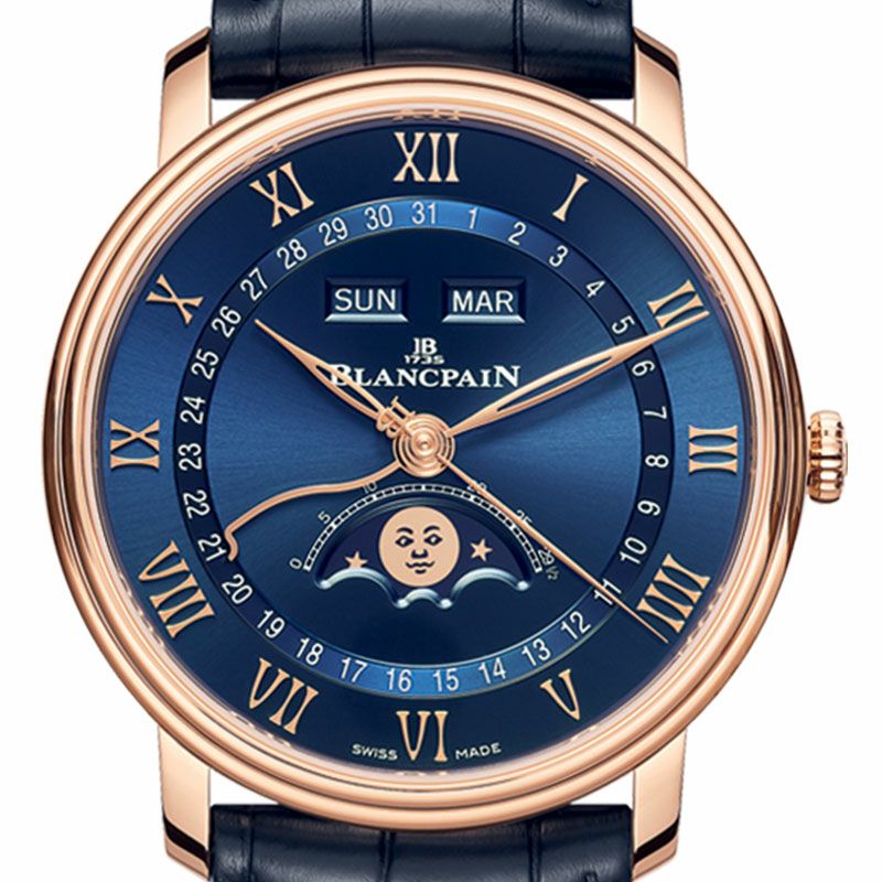 BLANCPAIN VILLERET QUANTIME COMPLET ブランパン ヴィルレ コンプリートカレンダー 6654-3640-55B