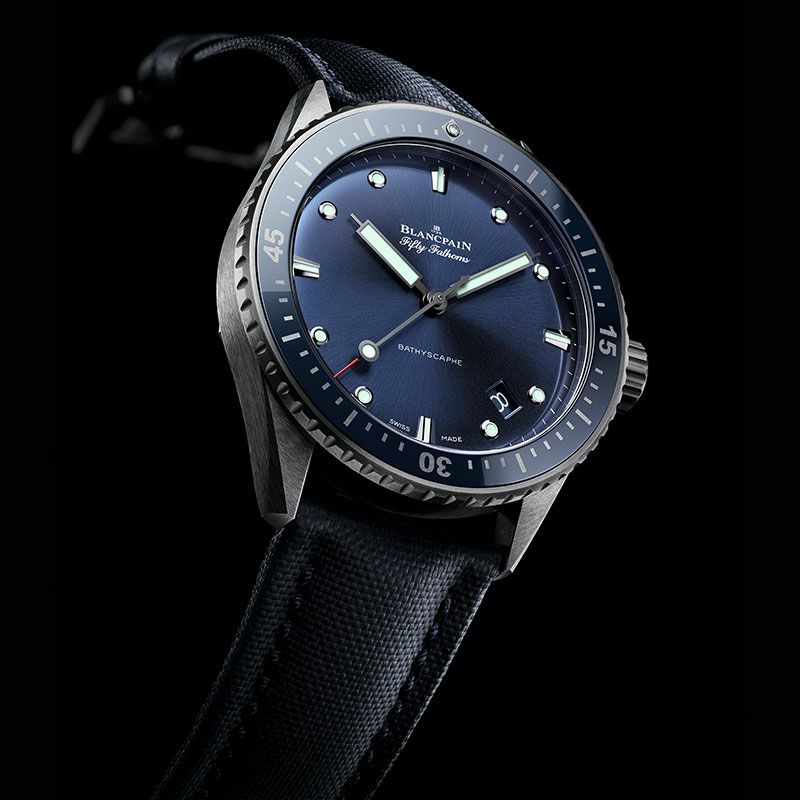 ブランパン Blancpain 5000-1230-B52A フィフティ ファゾムス  