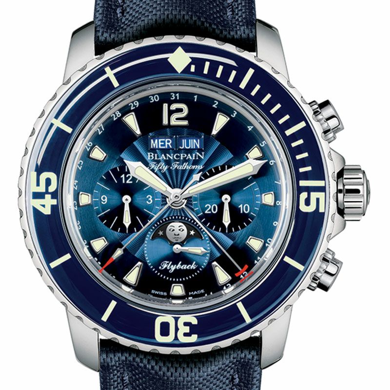 BLANCPAIN FIFTY FATHOMS CHRONOGRAPHE FLYBACK QUANTIEME COMPLET ブランパン フィフティ ファゾムス フライバック クロノグラフ コンプリートカレンダー 5066F-1140-52B