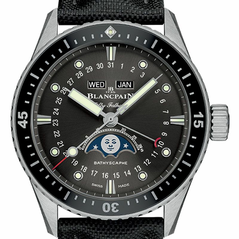 BLANCPAIN FIFTY FATHOMS BATHYSCAPHE QUANTIEME COMPLET ブランパン フィフティ ファゾムス  バチスカーフ コンプリートカレンダー 5054-1110-B52A