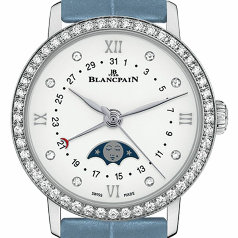 BLANCPAIN VILLERET QUANTIEME PHASES DE LUNE ブランパン ヴィルレ デイト ムーンフェイズ 6106-4628-95A