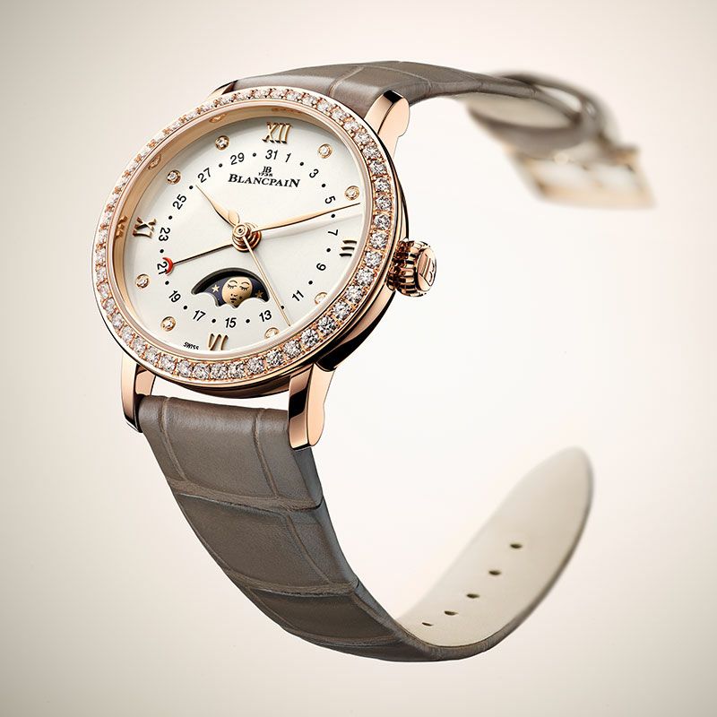 BLANCPAIN VILLERET QUANTIEME PHASES DE LUNE ブランパン ヴィルレ ...