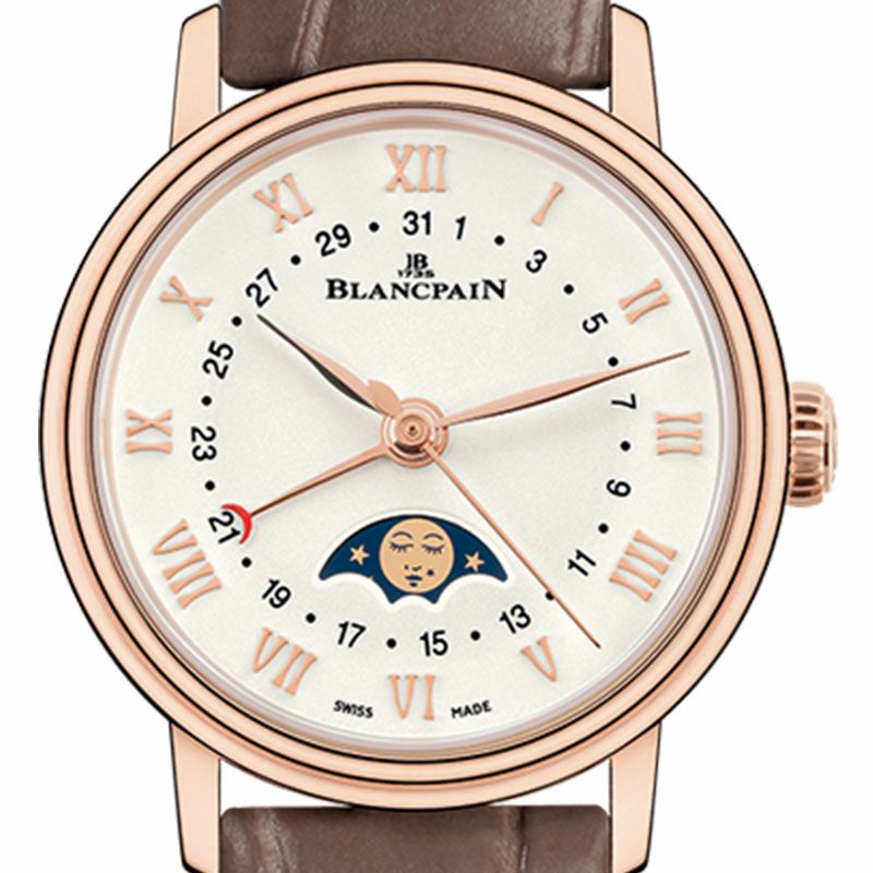 BLANCPAIN VILLERET QUANTIEME PHASES DE LUNE ブランパン ヴィルレ デイト ムーンフェイズ 6106-3642-55A