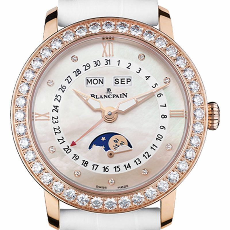 BLANCPAIN WOMEN QUANTIEME COMPLET ブランパン ウーマン コンプリートカレンダー 3663-2954-55B