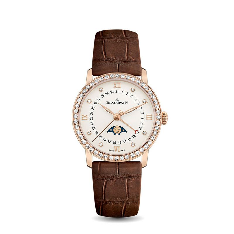 BLANCPAIN VILLERET QUANTIEME PHASES DE LUNE ブランパン ヴィルレ デイト ムーンフェイズ  6126-2987-55B