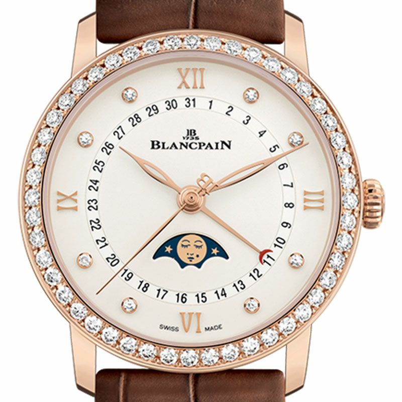 BLANCPAIN VILLERET QUANTIEME PHASES DE LUNE ブランパン ヴィルレ デイト ムーンフェイズ 6126-2987-55B