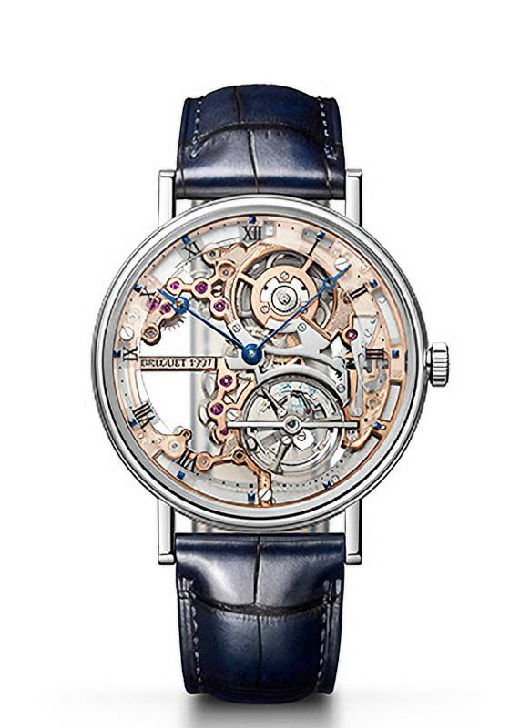 BREGUET CLASSIQUE TOURBILLON EXTRA PLAT SQUELETTE 5395