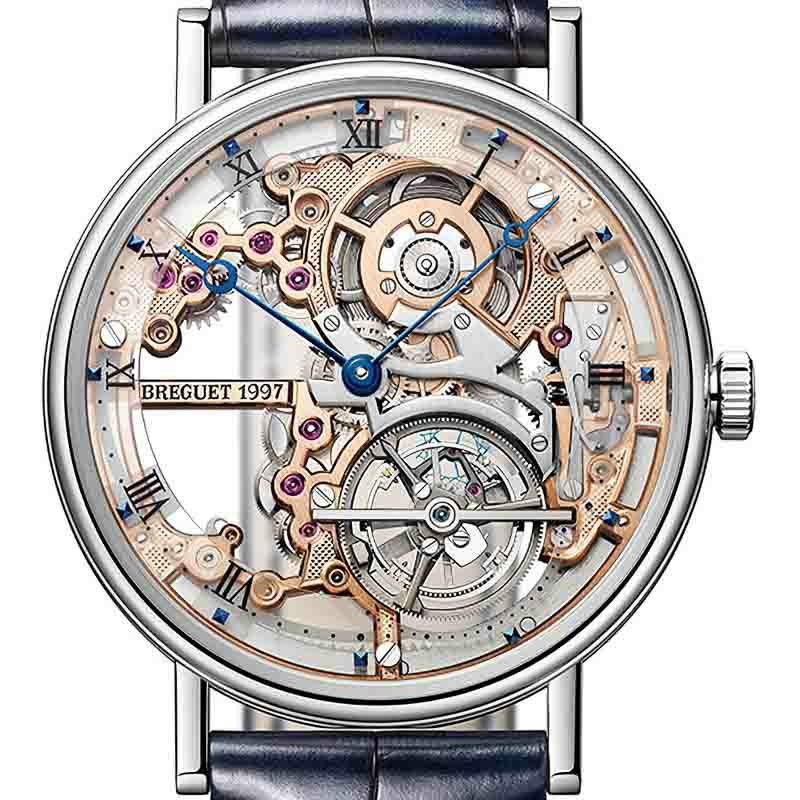 BREGUET CLASSIQUE TOURBILLON EXTRA PLAT SQUELETTE 5395