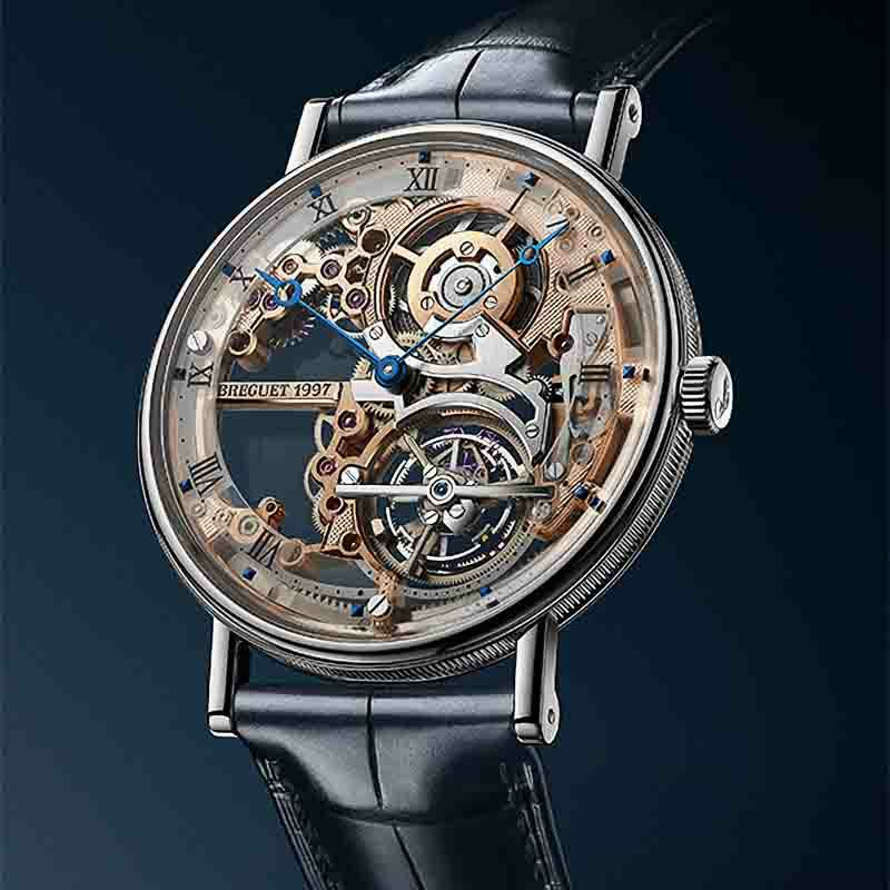 BREGUET CLASSIQUE TOURBILLON EXTRA-PLAT SQUELETTE 5395 ブレゲ 