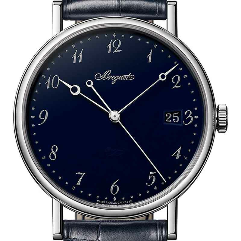 BREGUET CLASSIQUE 5177 GRAND FEU BLUE ENAMEL