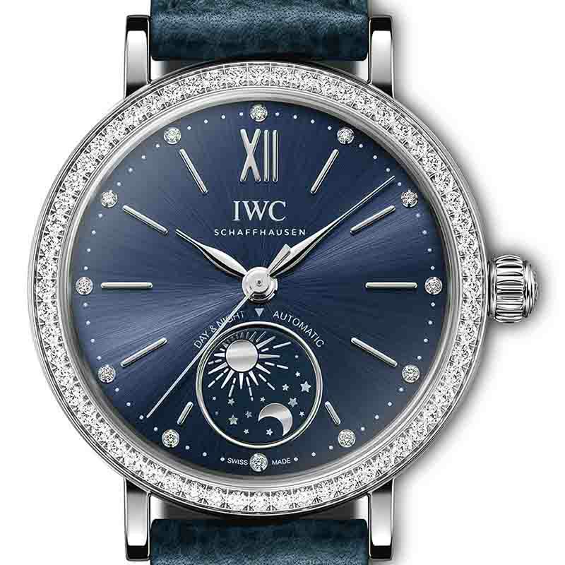 IWC アイ ダブリュ シー 時計 ダイヤ付き レディース - 腕時計(アナログ)