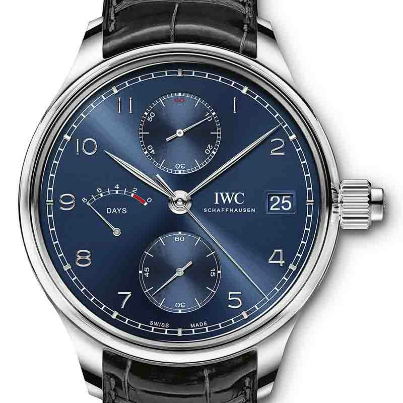 IWC PORTUGIESER HAND WOUND MONOPUSHER “LAUREUS SPORT FOR GOOD” アイ・ダブリュー・シー ポルトギーゼ・ハンドワインド・モノプッシャー “ローレウス・スポーツ・フォー・グッド” IW515301
