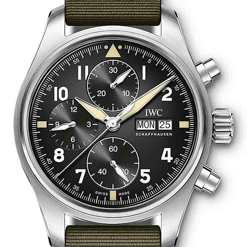 【正規】【自動巻き】【メンズ】【腕時計】IWC Pilot’s Watch Chronograph SPITFIRE アイ・ダブリュー・シー パイロット・ウォッチ・クロノグラフ ・スピットファイア IW387901 時計・腕時計の通販サイト - BEST Ishida