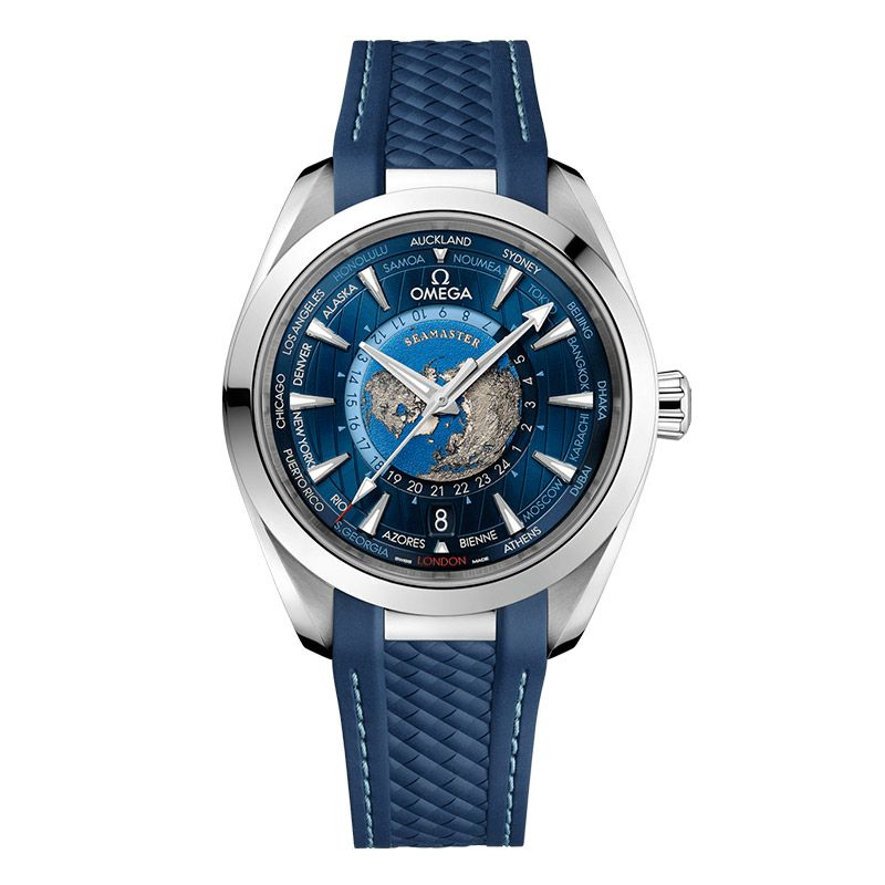 OMEGA SEAMASTER AQUA TERRA WORLDTIMER OMEGA CO-AXIAL MASTER 