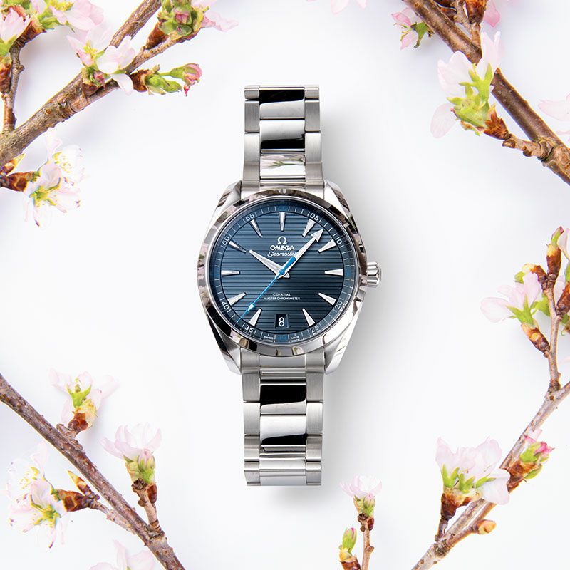 OMEGA SEAMASTER AQUA TERRA 150M OMEGA CO-AXIAL MASTER CHRONOMETER 38MM オメガ シーマスター アクアテラ 150M オメガ コーアクシャル マスター クロノメーター 38MM 220.10.38.20.03.001