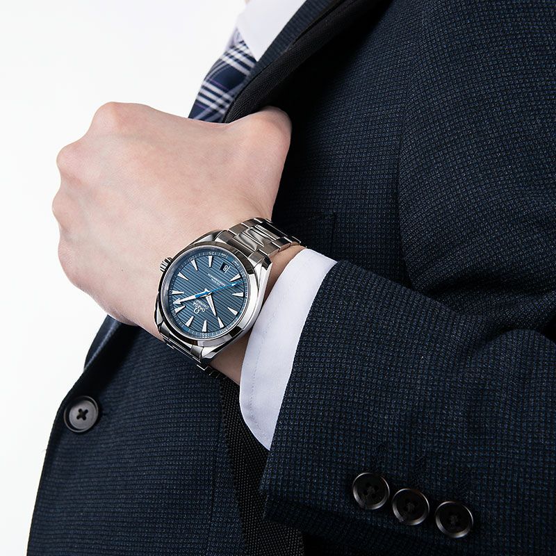 OMEGA SEAMASTER AQUA TERRA 150M OMEGA CO-AXIAL MASTER CHRONOMETER 38MM オメガ シーマスター アクアテラ 150M オメガ コーアクシャル マスター クロノメーター 38MM 220.10.38.20.03.001