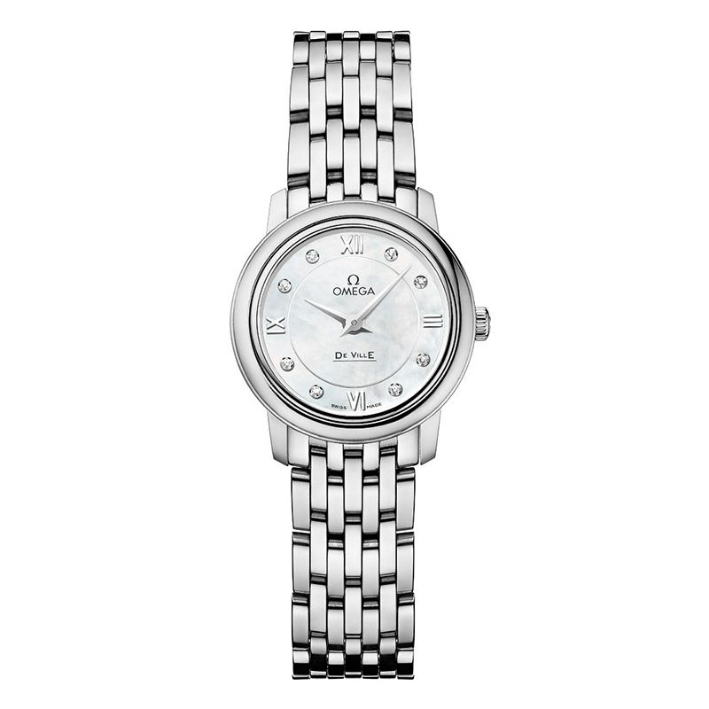 OMEGA de Ville Prestige ステンレススティール ダイヤモンド Watch - 424.10.24.60.55.001