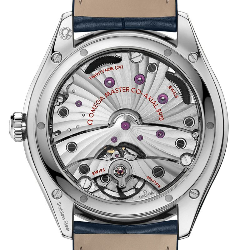 OMEGA DE VILLE TRESOR OMEGA CO-AXIAL MASTER CHRONOMETER オメガ デ・ヴィル トレゾア オメガ コーアクシャル マスタークロノメーター 435.18.40.21.03.001