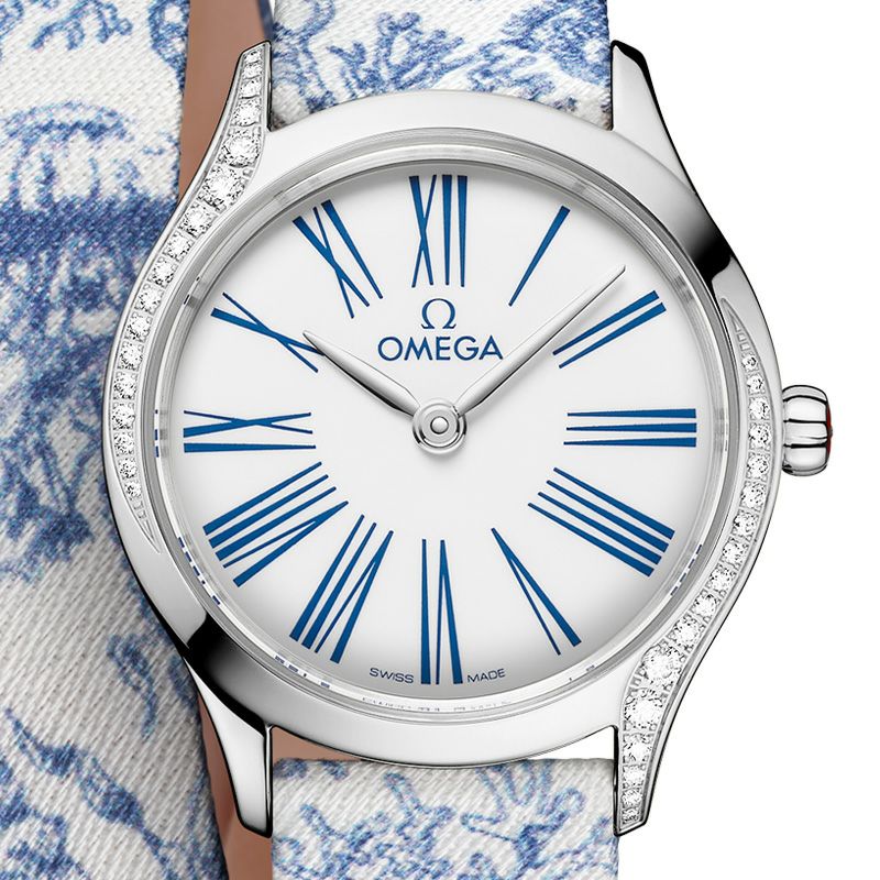 OMEGA DE VILLE MINI TRESOR QUARTZ 26MM オメガ デ・ヴィル ミニ トレゾア クォーツ 26MM 428.17.26.60.04.001
