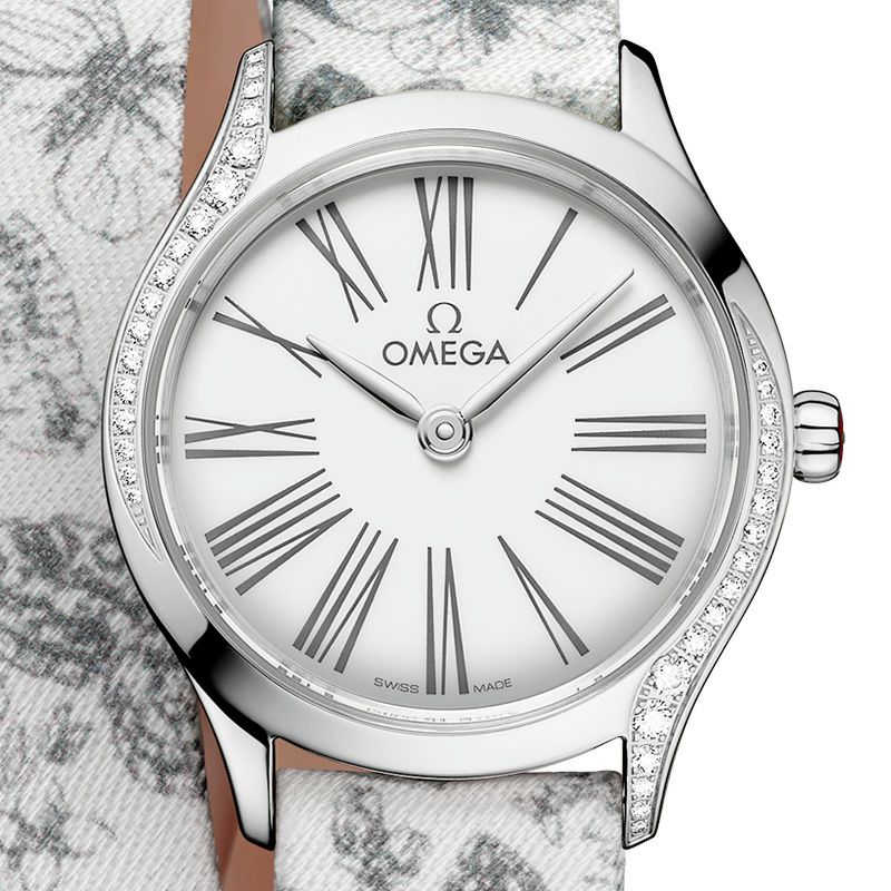 OMEGA DE VILLE MINI TRESOR QUARTZ 26MM オメガ デ・ヴィル ミニ トレゾア クォーツ 26MM 428.17.26.60.04.002