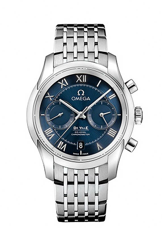 OMEGA DE VILL OMEGA CO-AXIAL CHRONOGRAPH オメガ デ・ヴィル オメガ コーアクシャル クロノグラフ  431.10.42.51.03.001｜正規取り扱いブランド｜時計・腕時計の通販サイトBEST ISHIDA（正規・中古販売店）