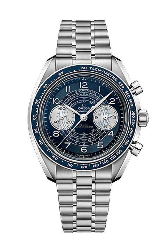 OMEGA SPEEDMASTER CHRONOSCOPE CO AXIAL MASTER CHRONOMETER 