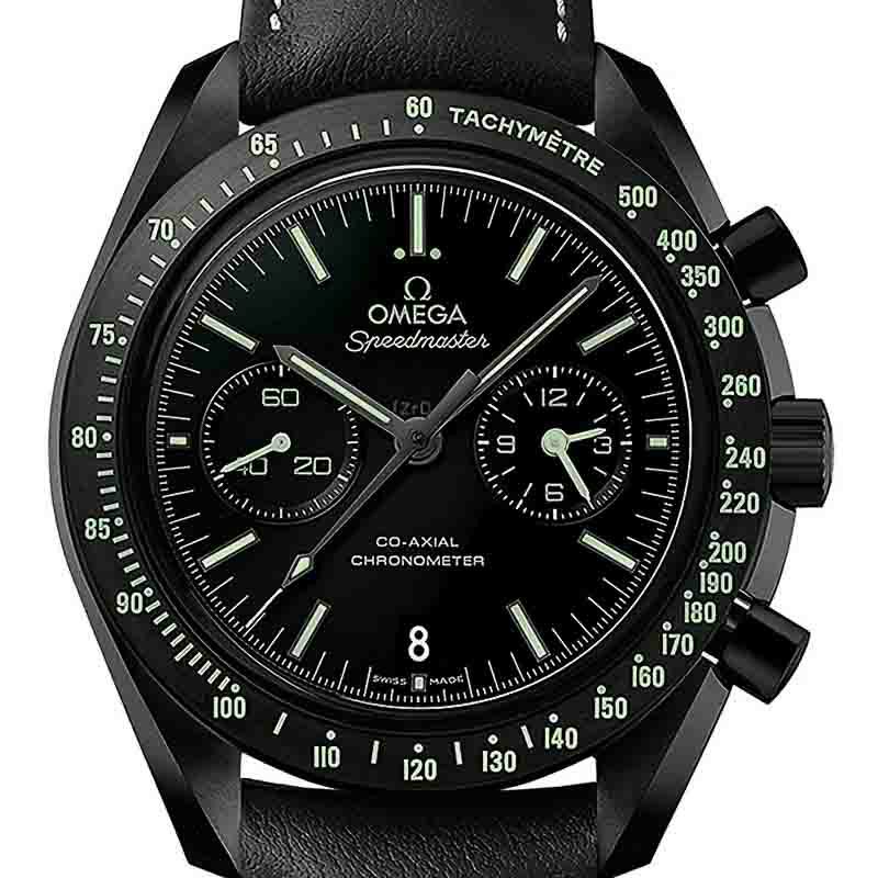 OMEGA SPEEDMASTER DARK SIDE OF THE MOON CO-AXIAL CHRONOGRAPH 44.25 