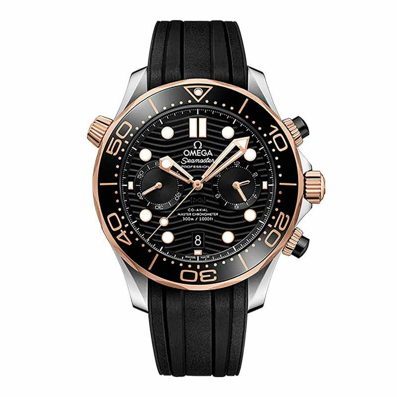 OMEGA SEAMASTER DIVER 300M OMEGA CO-AXIAL MASTER CHRONOMETER CHRONOGRAPH 44MM オメガ シーマスター ダイバー 300M オメガ コーアクシャル マスター クロノメーター クロノグラフ 44MM 210.22.44.51.01.001