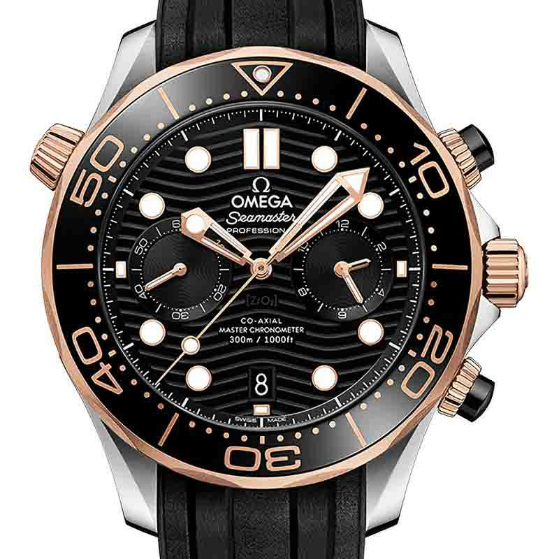 OMEGA SEAMASTER DIVER 300M OMEGA CO-AXIAL MASTER CHRONOMETER CHRONOGRAPH 44MM オメガ シーマスター ダイバー 300M オメガ コーアクシャル マスター クロノメーター クロノグラフ 44MM 210.22.44.51.01.001