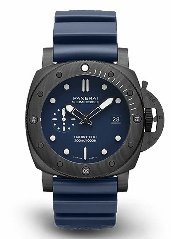 PANERAI SUBMERSIBLE QUARANTAQUATTRO CARBOTECH(TM) BLU ABISSO パネライ サブマーシブル クアランタクアトロ カーボテック(TM) ブルー アビッソ PAM01232
