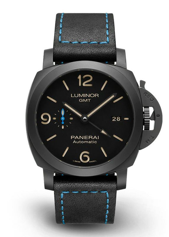 PANERAI LUMINOR 1950 3 DAYS GMT AUTOMATIC CERAMICA - 44MM パネライ 