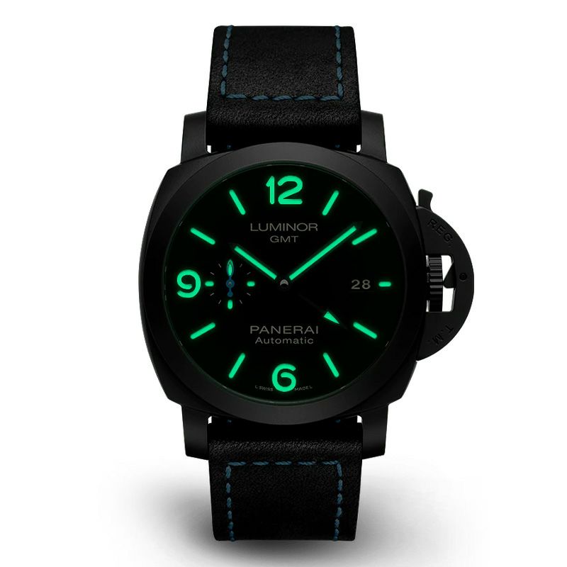 PANERAI LUMINOR 1950 3 DAYS GMT AUTOMATIC CERAMICA - 44MM パネライ  