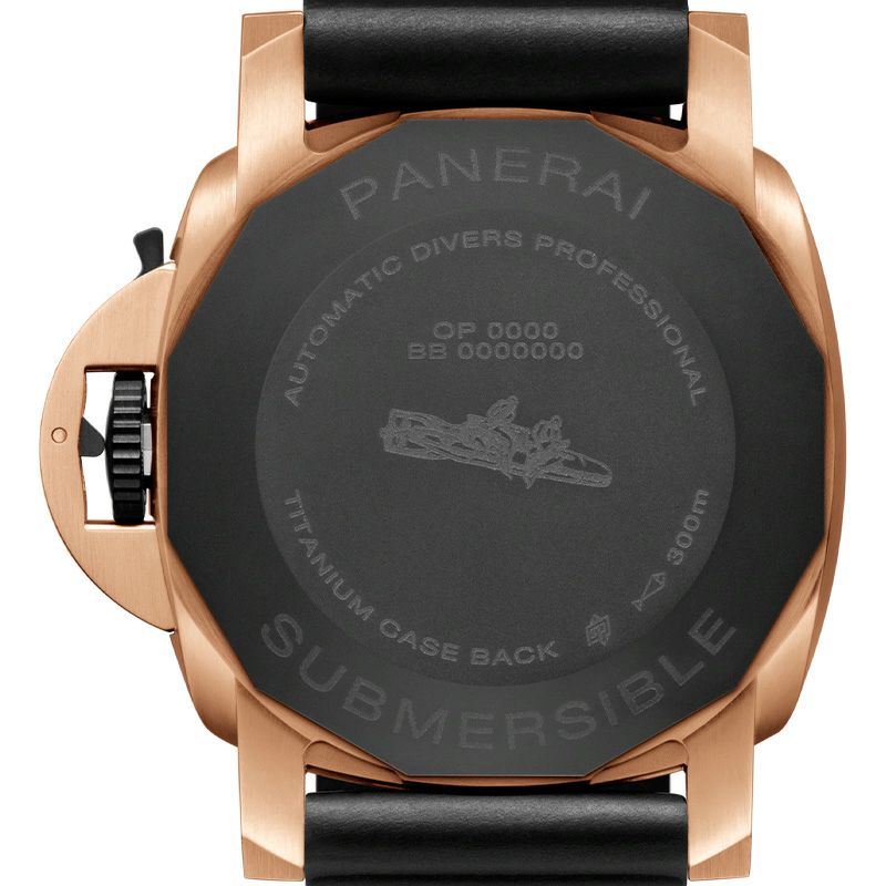 PANERAI SUBMERSIBLE QUARANTAQUATTRO パネライ サブマーシブル クアランタクアトロ ゴールドテック(TM) オロカーボ PAM02070