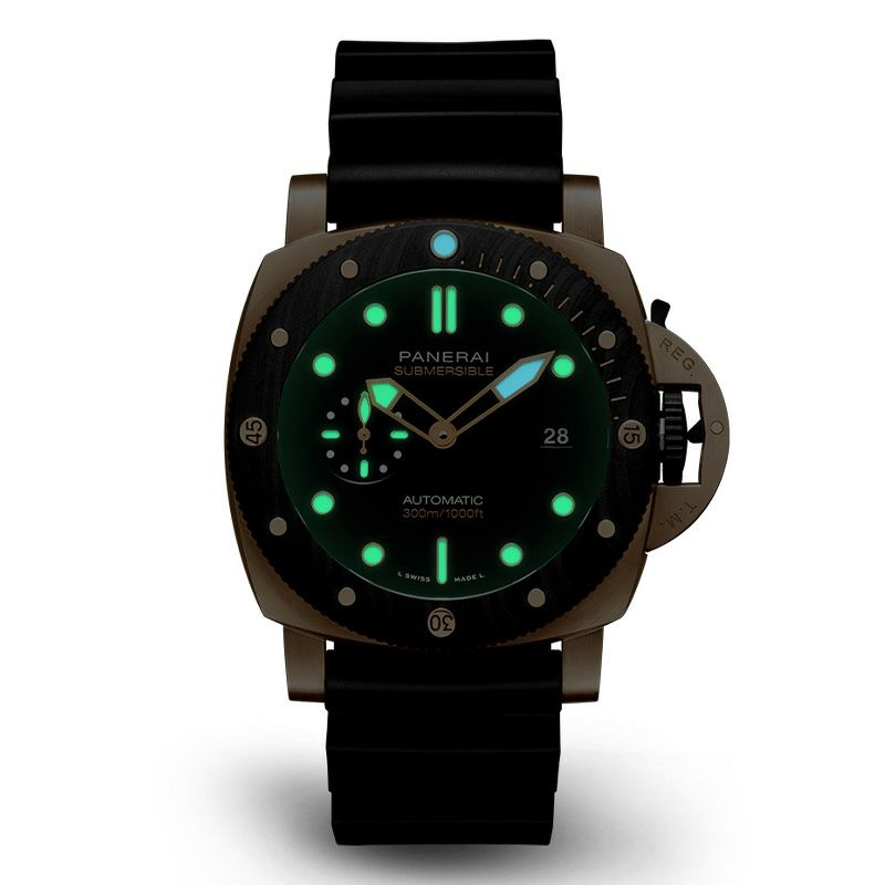 PANERAI SUBMERSIBLE QUARANTAQUATTRO パネライ サブマーシブル クアランタクアトロ ゴールドテック(TM) オロカーボ PAM02070