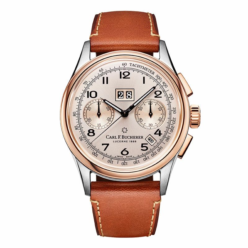 CARL F. BUCHERER HERITAGE BICOMPAX ANNUAL  カール F. ブヘラ カール F. ブヘラ ヘリテージ バイコンパックスアニュアル  00.10803.07.42.01