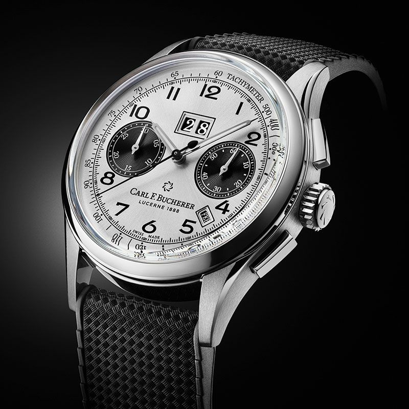 CARL F. BUCHERER HERITAGE BICOMPAX ANNUAL カール F. ブヘラ ヘリテージ バイコンパックス アニュアル 00.10803.08.12.01