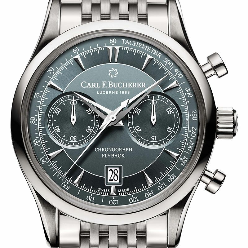 CARL F. BUCHERER MANERO FLYBACK , カール F. ブヘラ マネロ フライバック , 00.10919.08.93.21