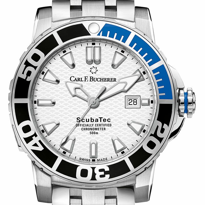 CARL F. BUCHERER PATRAVI SCUBATEC  カール F. ブヘラ カール F. ブヘラ パトラビ スキューバテック  00.10632.23.23.21