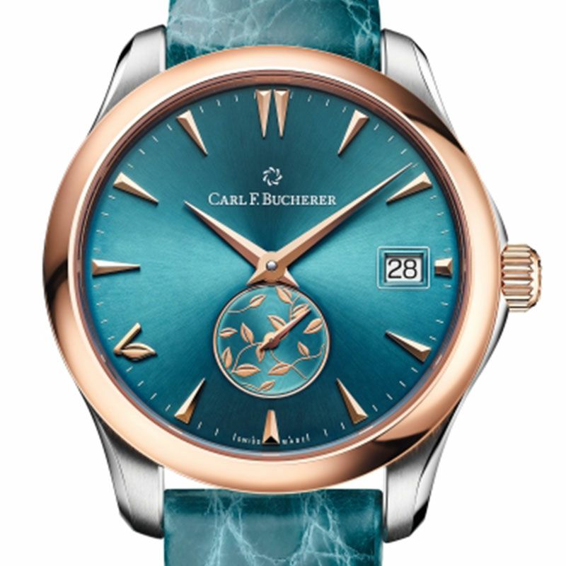 CARL F. BUCHERER MANERO AUTODATE LOVE  カール F. ブヘラ カール F. ブヘラ マネロ オートデイト ラブ  00.10922.07.53.01