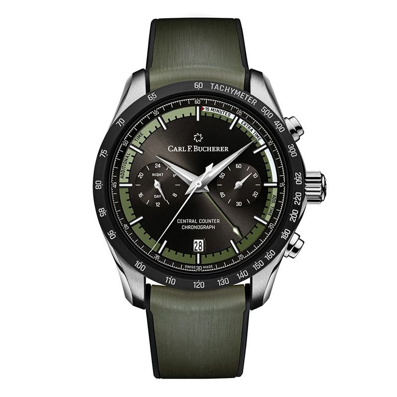 CARL F. BUCHERER MANERO CENTRAL COUNTER カール F. ブヘラ マネロ セントラルカウンター 00.10923.08.33.99