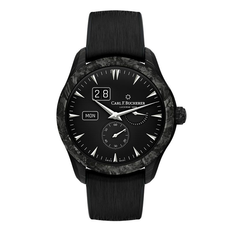 CARL F. BUCHERER MANERO PERIPHERAL BIGDATE BLACK カール F. ブヘラ マネロ ペリフェラル ビッグデイト ブラック 00.10926.16.33.01