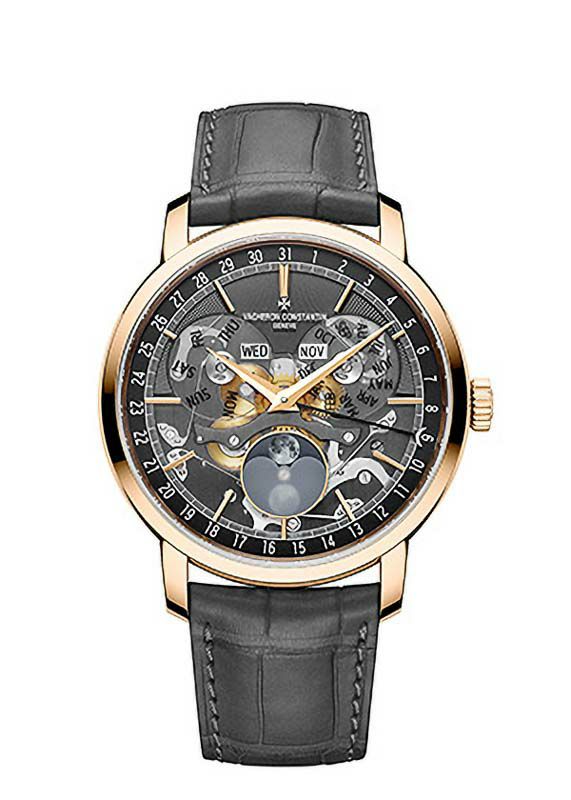 VACHERON CONSTANTIN TRADITIONNELLE COMPLETE CALENDAR OPEN FACE ヴァシュロン・コンスタンタン トラディショナル・コンプリートカレンダー・オープンフェイス 4020T/000R-B654
