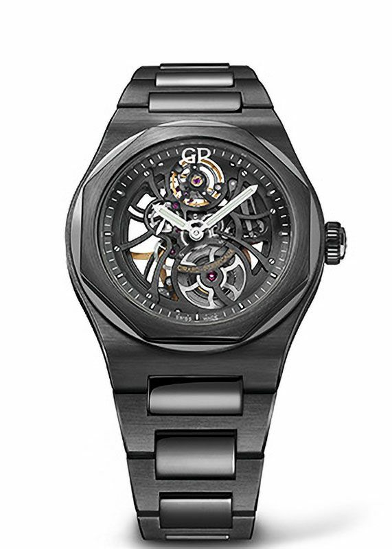 GIRARD PERREGAUX LAUREATO SKELETON CERAMIC ジラール・ペルゴ ロレアート スケルトン セラミック 81015-32-001-32A